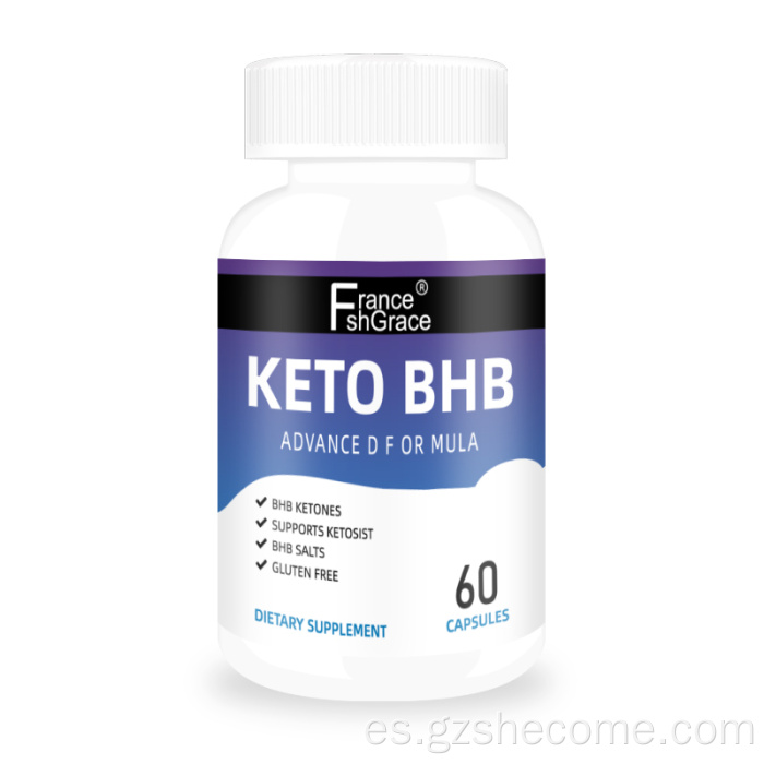 Suplementos de pérdida de peso de ceto Boost Cápsulas de Keto BHB